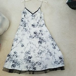 Floral City Triangles Dress